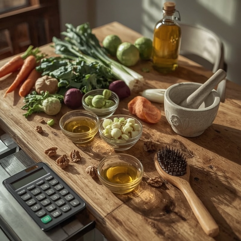 Sałatka z brukselki i granatu dla antyoksydacyjnej ochrony włosów